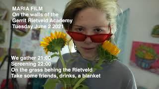 KIRAC invite - try out screening 'Maria' - Gerrit Rietveld Academy Amsterdam, June 2nd, 2022