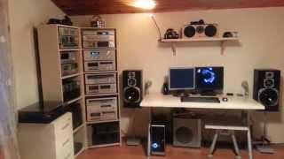 Vintage hifi pioneer room