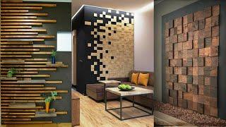 100 Wooden wall decorating ideas for living room interior wall design 2024