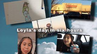 My day but in stead of 24hours it’s *Six hours* enjoy the vid!