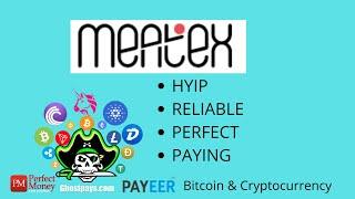 Meatex.io 30% for15 Days | 50% for 20 days | 650% for 90 days Scam Or Legit? by Payment Proof Crypto