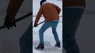 8inches of snow ️ #snow #shovel #8inch
