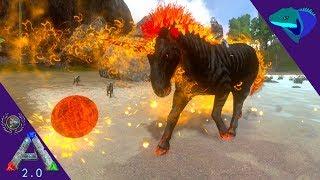 ASCENDANT NOCTIS! THROWING FIRE AT A TITAN! ARK: Mobile Extras