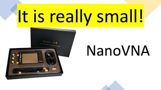 NanoVNA - Very tiny handheld vector network analyser...