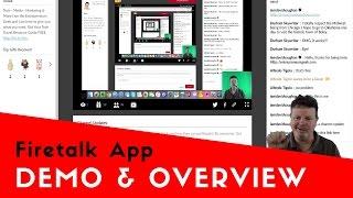 Firetalk Demonstration and Overview