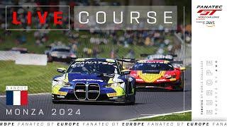 LIVE | Course | Monza | Fanatec GT Europe 2024 (Français)