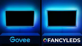 Shocking Results! Govee VS Fancyleds:  BEST Ambilight TV Backlight kit of 2025