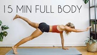 15 MIN FULL BODY WORKOUT | At Home Equipment Free