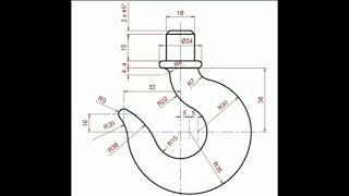 Autocad for mechanical engineering Tutorial/Autocad tutorial for mechanical 2D Practice Drawing