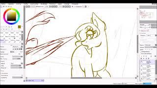 SpeedPaint-Being Pegasus is convenient