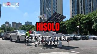 HiSOLO-Solar CCTV Trailer