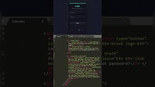 Login Form Design #css #coding