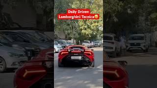 Daily Driven Lamborghini Tecnica #lamborghini #tecnica #huracan #supercars #millionaire #chennai