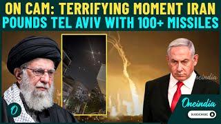 VIDEO: Moment Iranian Hypersonic Missiles Hit Israel Tel Aviv, Terrifying BLAST In Iran's HUGE Blitz