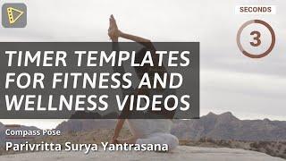 Add A Countdown Timer To Your Workout Video | Timer Templates by Typito