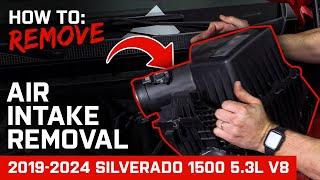 How to Remove Stock Intake | 5.3L Silverado 1500