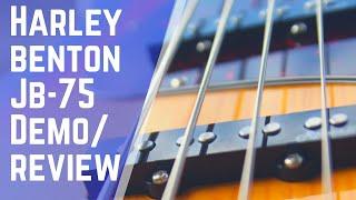 Harley Benton JB-75 SB Demo and Review