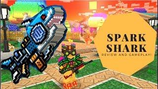 Spark Shark!!! [Review and Gameplay] Pixel Gun 3D