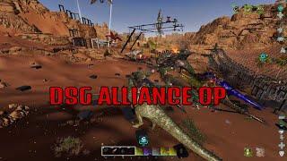 DSG ALLIANCE VS THE WHOLE CLUSTER |Ark Official PvP ps5 Asa|