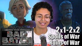 The Bad Batch 2x1/2x2 - "Spoils of War" / "Ruins of War" REACTION