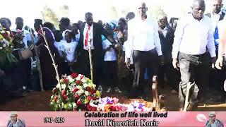 Celebration of well lived David Kiprotich Korir, Kipsombe Village (UG)