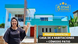 HERMOSA CASA DE 4 HABITACIONES CON SUS BAÑOS + PATIO EN SANTO DOMINGO ESTE | INVIERTE EN RD