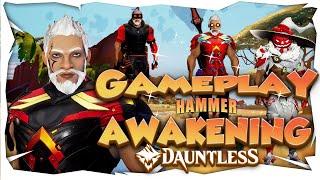 DAUNTLESS AWAKENING BETA HAMMER GAMEPLAY