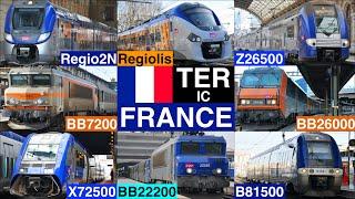 TER, IC / Express. Local train in France