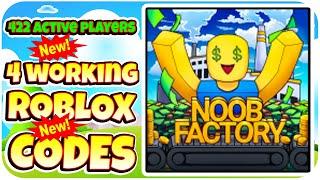 NEW CODES [NEW!] Noob Factory Simulator By Noob Factory Club, Roblox GAME, ALL SECRET CODES