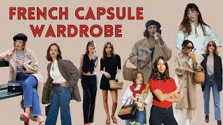 How to Create a French Capsule Wardrobe | Outfit Ideas & Celebrity Inspirations