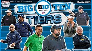 Big Ten Tiers: Ohio St., Oregon, Penn St. and then WHO? | Always College Football