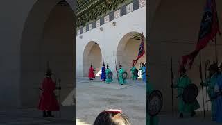 Changing of Royal Guards at the Gyeongbukgong Palace - Seoul, S. Korea #seoul #southkorea #shorts