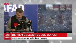 BBN TÜRK CANLI YAYIN Deprem Bölgesinde Son Durum |Orhan Tatar|