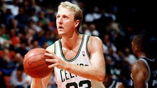 Классика Larry Bird's конкурс трех очковых бросков.