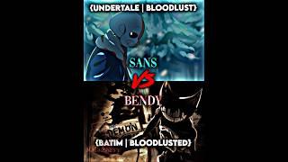 Sans vs Bendy #vs #vsbattle