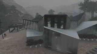 Дипломная работа: Дизайн-проект загородного дома в программе 3ds Max.