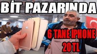 Bit pazarından 6 tane iphone 20 tl aldık !