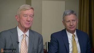 Gary Johnson and William Weld on Hillary, Trump, and Why You Should Vote Libertarian