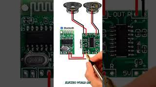  Diy Bluetooth Audio Amplifier Circuit../5v DC Powered../Dual Speaker Setup../Pam 8403 