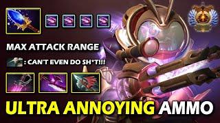 ULTRA ANNOYING STUN AMMO MID Sniper Aghs Scepter & Max Attack Range Even Sven Can't STOP Him