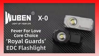 WUBEN X-O Knight Type-C Rechargeable  EDC Pocket Flashlight 1100Lumens With Magnetic Troch Light