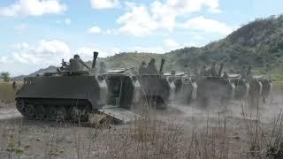 Philippine Army 120mm Cardom armored mortar carrier