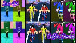 Shorts vidoe collection _ Sakura School Simulator @Beny-Gunawan  Part 495 - Coffin Dance Song Cover