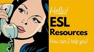 My Top Amazing 3 ESL Resources! Save time, effort, & money