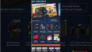 ROVE R2-4K DUAL Dash Cam | STARVIS 2 Sensor | 128GB Card Free | 5G WiFi