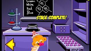 Monkey GO Happy Stage 377 Chemical Laboratory / Счастливая обезьянка: Уровень 377 - 100% прохождение