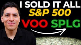 I SOLD All My VOO for SPLG (S&P 500 Index Fund ETF Investing)