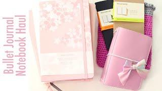 Bullet Journal Notebook Haul | Leuchtturm1917, Moleskine, Foxy Fix Pocket traveler's notebook No. 2