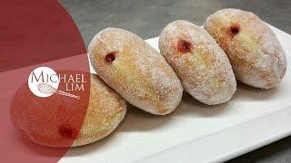 Strawberry Jam Donuts