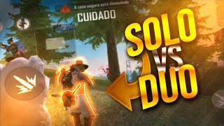 JOGADAS PERIGOSAS SOLO VS DUO  RANQUEADA Zetsu YT Free Fire